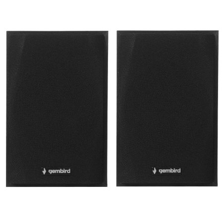 Акустическая система Gembird SPK-201, черный МДФ,2х2,5 Вт, регулятор громкости, USB