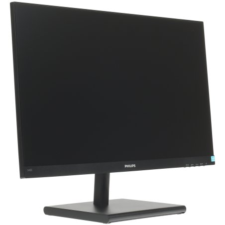 Монитор 23.8" Philips 245E1S IPS 2560x1440, 75 Гц, 4 мс, 16:9, 250 кд/м2, 1xHDMI, 1xDP, 1xVGA, 1x3.5 мм, черный