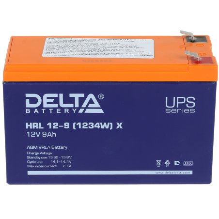 Батарея Delta HRL 12-9 X/(1234W)X (12V 9Ah)