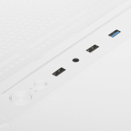 Компьютерный корпус Powercase Mistral Micro A3W ARGb, Tempered Glass, 2x 140мм ARGb PWM+1x 120мм ARGb PWM, белый, mATX (CMMAW-A3)