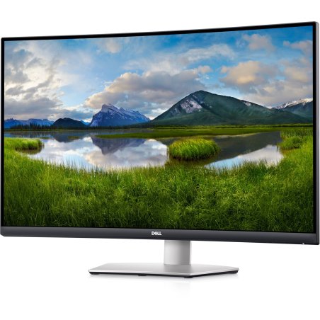 Монитор 31.5" Dell S3221QSA VA 3840x2160, 60 Гц, 4 мс, 16:9, 300 кд/м², 2xHDMI 2.0, DP 1.2, 3.5 мм, USB Hub (3x USB 3.0), FreeSync, динамики (2x5 Вт), изогнутый экран (1800R), черный