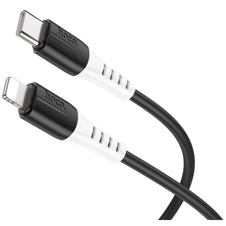 Кабель HOCO (6931474768599) X82 Silicone Charging Type-C (m) - Type-C (m) 1.0m - черный