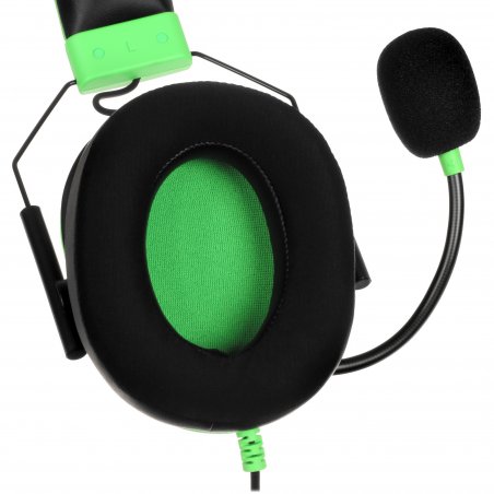 Гарнитура Razer Blackshark V2 X зеленый, проводная, 3.5 мм