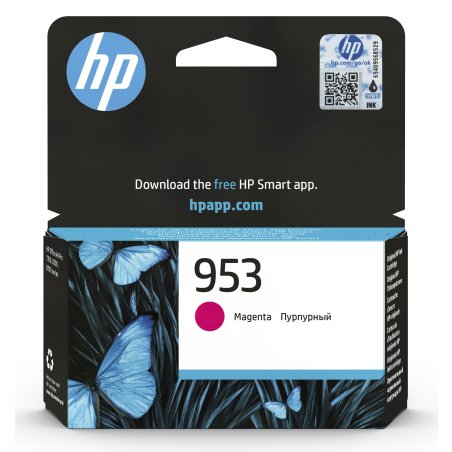 Картридж струйный HP 953 F6U13AE пурпурный для HP OJP 8710/8715/8720/8730/8210/8725 (700стр.)