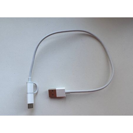 USB-кабель Xiaomi Mi 2-in-1 USB Cable Micro-USB to Type-C (30cm)