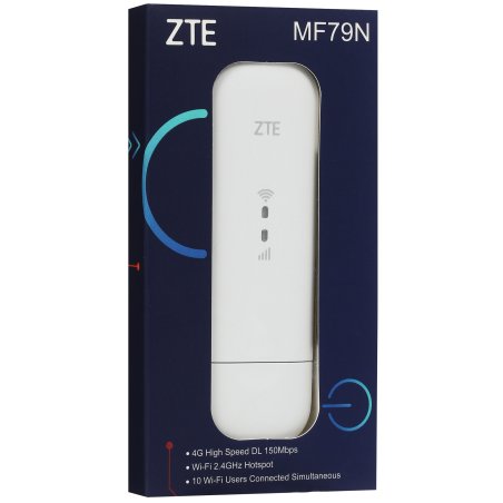 Модем 3G/4G ZTE U10s Pro USB Wi-Fi VPN Firewall +Router внешний розовый