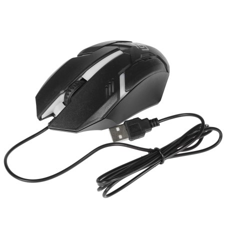 Мышь проводная Oklick 396M INSOMNIA черный, 1000 dpi, USB, кнопки - 3