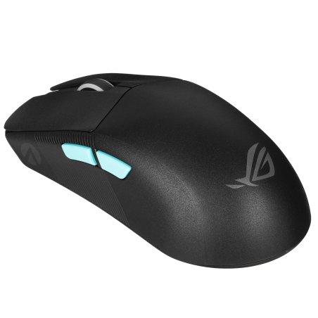 Мышь беспроводная/проводная ASUS ROG Harpe Ace Aim Lab Edition черный, 36000 dpi, радиоканал, Bluetooth, USB, кнопки - 5