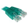 Патч-корд UTP Cablexpertкат.6, 0.25м, литой, многожильный, зеленый