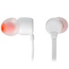 Наушники JBL Tune 110, 3.5 мм, внутриканальные, белый