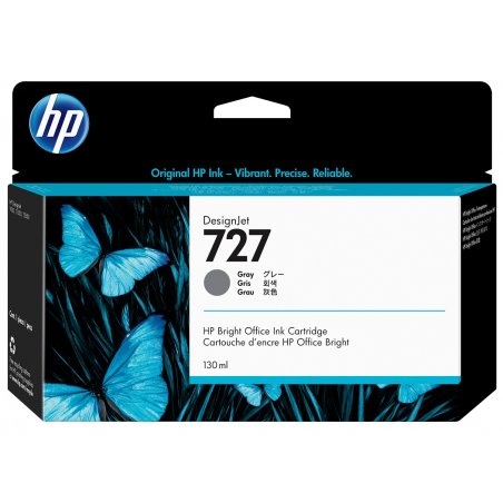 Картридж струйный HP 727 B3P24A серый для HP DJ T920/T1500 (130мл)