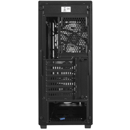 Компьютерный корпус Azza Forest черный без БП ATX 4x120мм 4x140мм 2xUSB 3.0 audio bott PSU