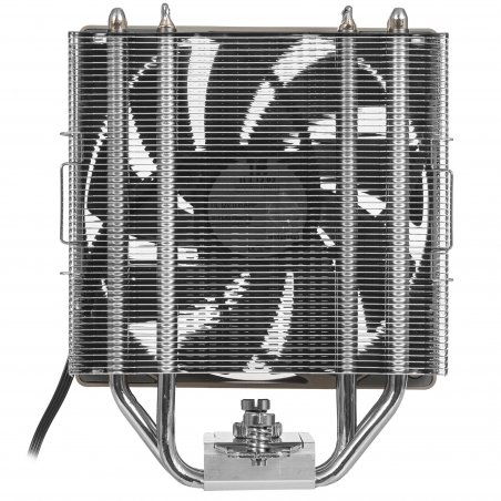 Кулер для процессора Thermalright Assassin Spirit 120 V2 серебристый/черный/серый (4-pin PWM, 154мм, Al/Cu, 4x6мм, 1x120мм, 66.17CFM, 25.6dBA, 1500RPM, S: 1851/1700/1200/115X, AM5/AM4)