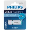 Флешка USB 16Gb PHILIPS SNOW2.0 16Gb, USB 2.0