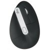 Мышь беспроводная/проводная Logitech MX Vertical графитовый, 4000 dpi, радиоканал, Bluetooth, USB, кнопки - 6