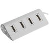 Разветвитель Rexant 4 USB-port серебристый