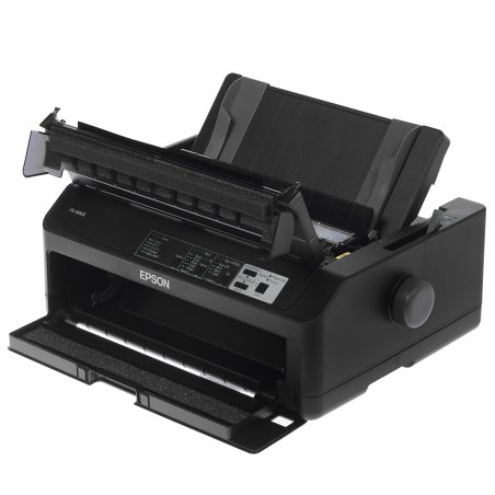 Принтер матричный Epson FX-890II (C11CF37401), A4, 9х2-игольный (80 колонок), высокоскоростной (735 cps), до 6 экземпляров одновременно (1 оригинал + 5 копий), ресурс ленты: 7,5 млн. символов, USB, LPT, для больших объемов печати
