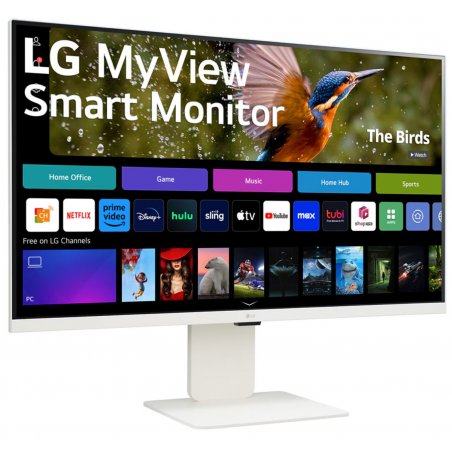 Монитор 31.5" LG 32SR83U-W IPS 3840x2160, 60 Гц, 5 мс, 16:9, 400 кд/м2, 2xHDMI, 1хUSB-C, 3хUSB, белый