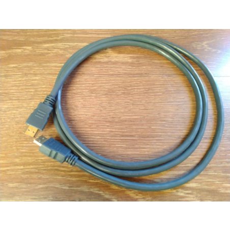 Кабель HDMI Wize WAVC-HDMIUS-1.5M 1.5 м, v.2.0, 19M/19M, 4K/60 Hz 4:4:4, 36 AWG, HDCP 2.2,ультратонкий, позол.разъемы, черный, пакет