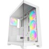 Компьютерный корпус Ocypus Gaммa C50 WH ARGB, MATX, USB 3.0*1+USB 2.0*2, FRONT 3x120мм ARGB, REAR 1x120мм ARGB