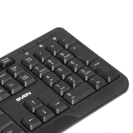 Клавиатура проводная Sven KB-S305 черная USB