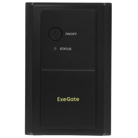 Источник бесперебойного питания ExeGate EP285483RUS SpecialPro UNB-1000.LED.AVR.EURO.RJ 1000VA/650W, LED, AVR, 4 евророзетки, RJ45/11, черный