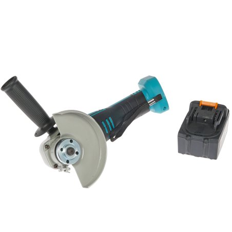 Угловая шлифовальная машина аккумуляторная Bort BWS-18Li-125 Диам. диска 125 мм; Аккумулятор 4 А.ч; Скорость холостого хода 4 000 - 9 000 об/мин;