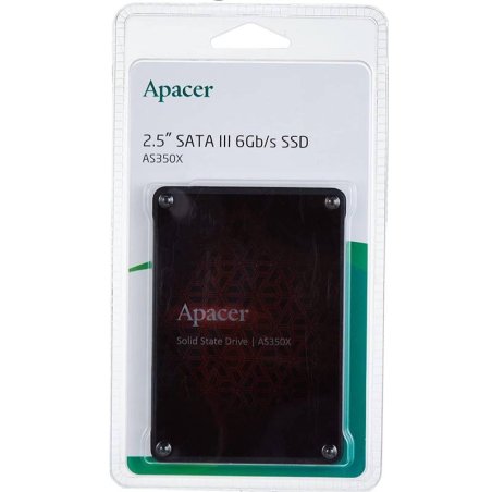 Накопитель SSD Apacer AS350X, 1Tb, 2.5", SATA III, R/W 560/540