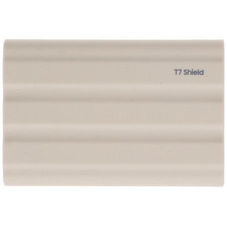 Внешний SSD Samsung T7 Shield, 2TB, USB 3.2 Gen 2 Type-C, R/W 1050/1000, бежевый
