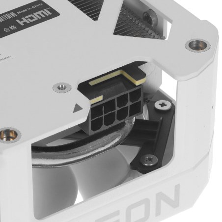 Видеокарта Asus DUAL-RX9060XT-16G-WHITE белый