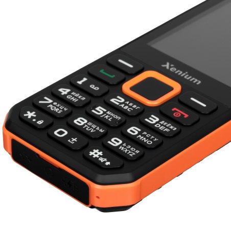 Мобильный телефон Xenium X300 черный/оранжевый