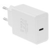 Сетевое зарядное устройство Vention на 1 порт USB C QC 4.0 белый
