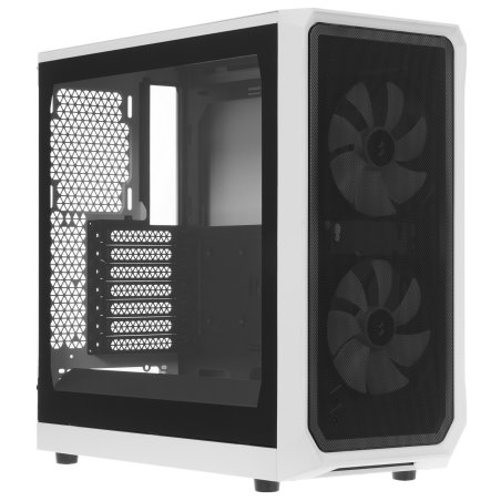 Корпус Fractal Design Focus 2 RGB White TG Clear Tint/FD-C-FOC2A-04