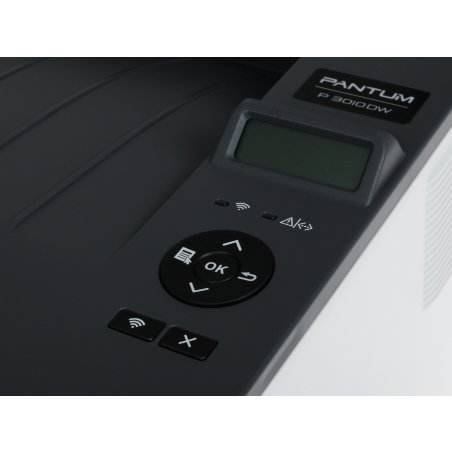 Принтер лазерный Pantum P3010DW, A4, ч/б, печ. до 30 стр/мин., 1200 x 1200 dpi, USB, RJ-45, Wi-Fi, NFC
