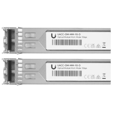 Многомодовый оптический модуль Ubiquiti UACC-OM-MM-1G-D-2 (UF-MM-1G) - U Fiber, Multi-Mode Module, 1G, 2-Pack