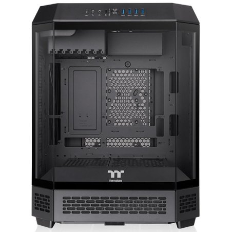 Компьютерный корпус Thermaltake The Tower 600 Black черный без БП ATX 13x120мм 9x140мм 4xUSB 3.0 audio bott PSU