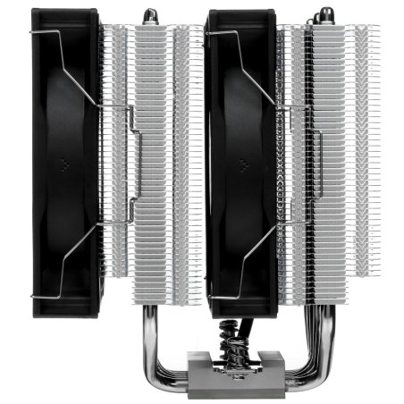 Кулер для процессора DEEPCOOL AG620 BK ARGB V2 черный 120мм алюминий+медь 1850rpm 29.4db 4-pin 260W 157мм