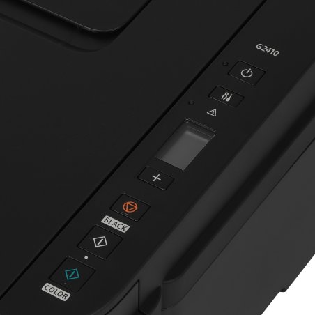 МФУ струйное Canon PIXMA G2410 (2313C009), A4, цветной, печ. 8.8 стр/мин (ч/б) 5 стр/мин (цвет), скан. до 19 стр/мин., 1200 x 4800 dpi (принтер) 1200x600dpi (сканер), USB