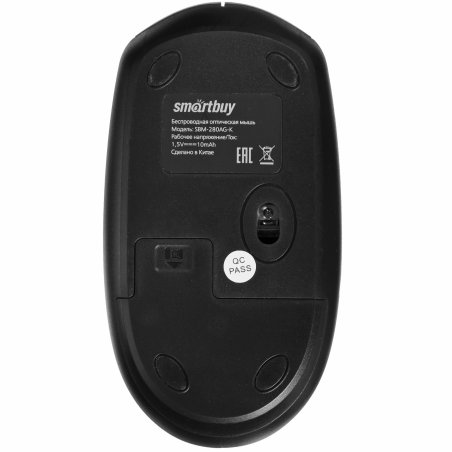Мышь беспроводная Smartbuy ONE 280AG черная (SBM-280AG-K)