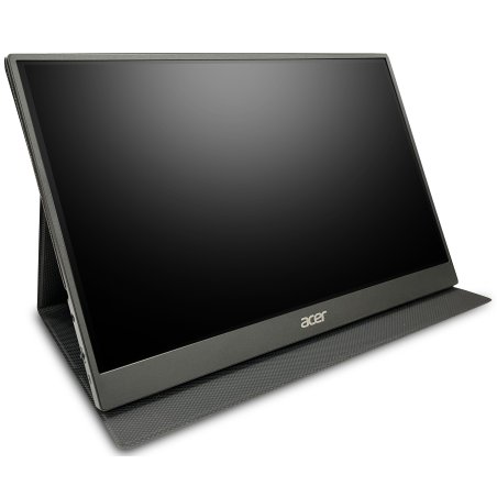 Монитор 15.6" Acer PM161QJbmiuux IPS 1920x1080, 60 Гц, 6 мс, 16:9, 250 кд/м², mini-HDMI, 2xUSB-C, 3.5 Jack, динамики (2x1 Вт), HDR10, FreeSync, черный