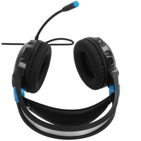 Гарнитура игровая Crown CMGH-3001 черный/синий