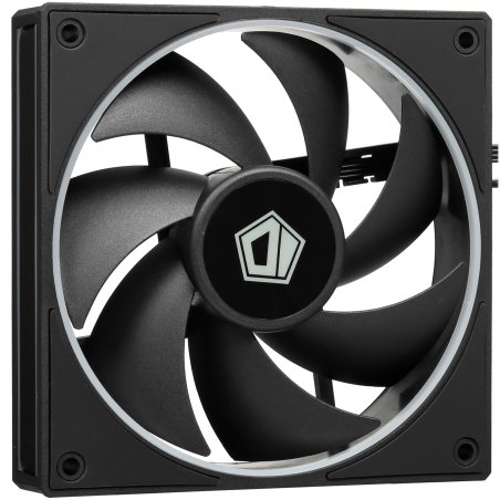 Вентилятор для корпуса ID-Cooling AF-127-ARGb-K черный, 120 мм, 2000 об/мин, 29.9 дБ, 4 pin