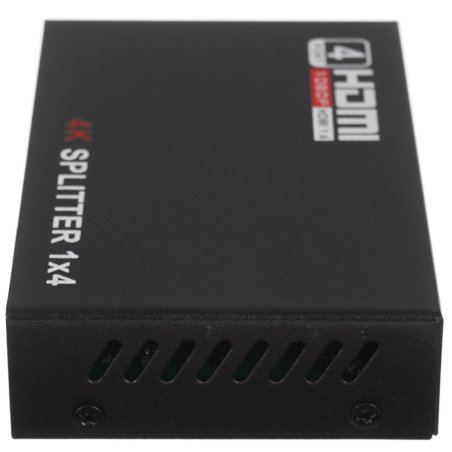 Разветвитель HDMI HDMI 4K Splitter Orient HSP0104H, 1->4, HDMI 1.4b/3D, UHDTV 4K(3840x2160)/HDTV1080p/1080i/720p, HDCP1.2, внешний БП 5В/1.5A, метал.