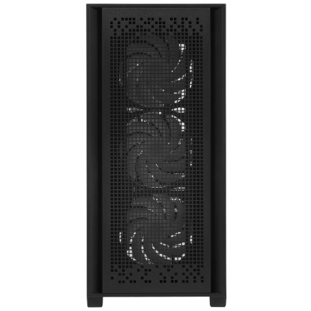 Компьютерный корпус Powercase ByteFlow Black, Tempered Glass, 4x 120мм ARGb fans, ARGb HUB, черный, ATX (CBFB-A4)