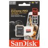 Флеш карта SanDisk Extreme Pro microSD UHS I Card 64GB for 4K Video on Smartphones, Action Cams & Drones 200MB/s Read, 90MB/s Write, Lifetime Warranty