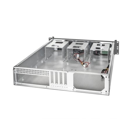 Серверный корпус ExeGate EX293329RUS Pro 2U450-09 (RM 19", высота 2U, глубина 450, БП 1000ADS, 2*USB)