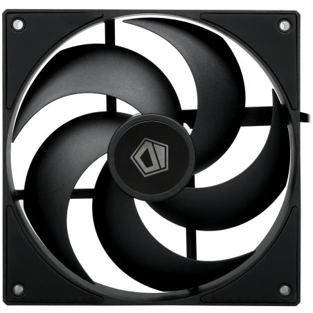 Вентилятор для корпуса ID-Cooling AS-140-K черный, 140 мм, 1800 об/мин, 24.9 дБ, 4 pin