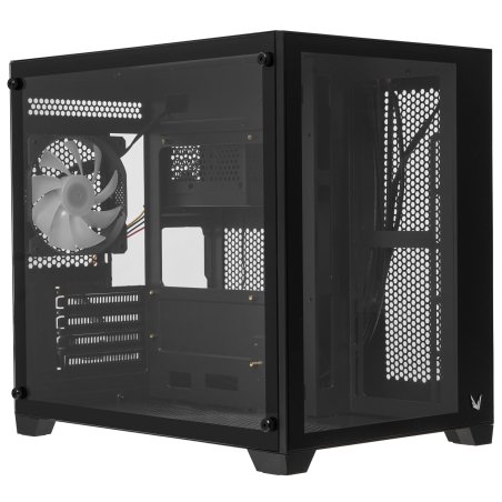 Компьютерный корпус AeroCool / Formula Crystal Z5 черный без БП mATX 1x120мм 2xUSB 2.0 1xUSB 3.0 audio bott PSU