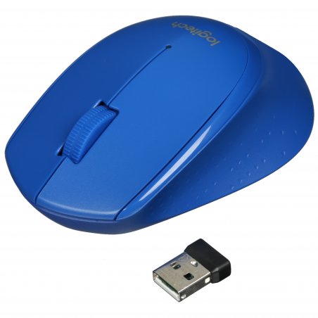 Мышь беспроводная Logitech M275 синий 910-004427