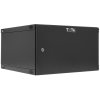Шкаф настенный Lanmaster Next TWT-CBWNM-6U-6X6-BK 6U 550x600 мм пер. дв. металл съемные бок. пан. 60 кг черный